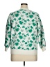 Ann Taylor LOFT Outlet Floral Green Pullover Sweater Size XL - photo 2