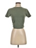 FB Sister Green Short Sleeve Turtleneck Size S - photo 1