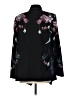 StyleStalker 100% Polyester Print Multi Color Purple Blazer Size S - photo 2