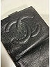 Chanel 100% Leather Gray Black Card Holder  One size - photo 6