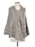 Ann Taylor LOFT Gray Poncho Size XS - photo 1