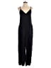 Athleta 100% Silk Solid Black Jumpsuit Size S - photo 1