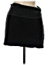 Hours Solid Black Gray Casual Skirt Size M - photo 1