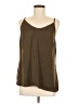 CAbi 100% Polyester Brown Sleeveless Top Size M - photo 1