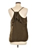 CAbi 100% Polyester Brown Sleeveless Top Size M - photo 2