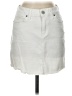 Mudd Solid White Denim Skirt Size 3 (estimated) - photo 1