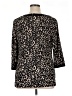 J Howard Black 3/4 Sleeve Blouse Size 16 - photo 2
