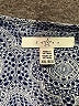 Fever Blue 3/4 Sleeve Blouse Size XXL - photo 7