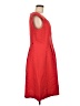 Kasper 100% Polyester Solid Red Casual Dress Size 6 - photo 4