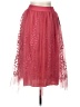 METROPARK Red Pink Formal Skirt Size M - photo 1