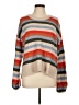 Madewell Stripes Tan Pullover Sweater Size L - photo 1