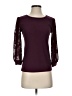 CeCe Burgundy 3/4 Sleeve Top Size XS - photo 1