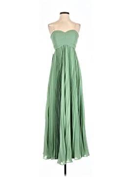 green emerald velvet dress Atlanta Strapless Mini Dress Green XS main image 1