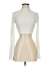Nasty Gal Inc. Ivory Long Sleeve Top Size 4 - photo 1