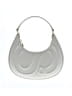 Buttonscarves Solid Gray Ivory Shoulder Bag One size - photo 3