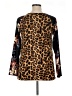 Sweet Claire Brown Long Sleeve Blouse Size XL - photo 2