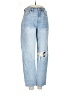 American Eagle Outfitters 100% Cotton Hearts Blue Jeans Size 0 R - photo 1