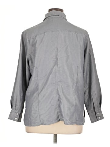 DressBarn 3/4 Sleeve Button-Down Shirt (view 2)