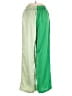 Unbranded 100% Polyester Color Block Green Casual Pants Size S - photo 2
