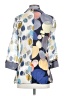 Radzoli Print Blue 3/4 Sleeve Blouse Size S - photo 2