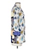 Radzoli Print Blue 3/4 Sleeve Blouse Size S - photo 4
