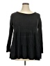 A.gain Black Long Sleeve Top Size XXL - photo 1