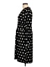 Leota Polka Dots Black Casual Dress Size L - photo 5