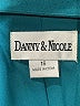 Danny & Nicole 100% Polyester Teal 3/4 Sleeve Blouse Size 16 - photo 7