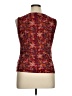 Chaps Burgundy Sleeveless Top Size XL - photo 2