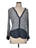 Foxcroft Gray Long Sleeve Blouse Size 8 - photo 1