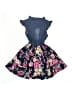 Unbranded Floral Blue Dress Size 130 cm / US 8 (estimated) - photo 2