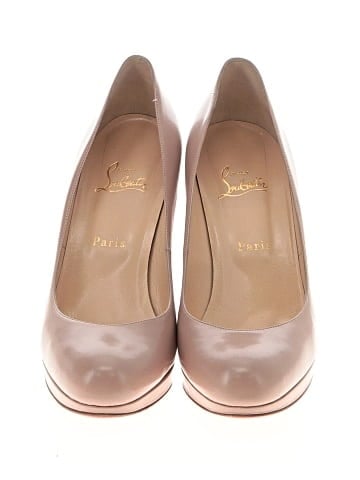 Christian Louboutin Patent Leather New Simple 100mm Heels (view 2)