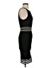 Marciano Solid Black Cocktail Dress Size S - photo 4