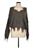 Just Polly 100% Acrylic Gray Pullover Sweater Size L - photo 1
