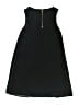 H&M 100% Polyester Black Sleeveless Top Size 7 - photo 2