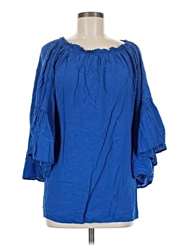 Elan 3/4 Sleeve Blouse (view 1)
