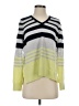 Lisa Todd Stripes Gray Pullover Sweater Size S - photo 1