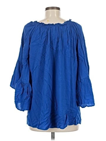 Elan 3/4 Sleeve Blouse (view 2)