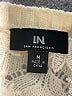 I.N. San Francisco Ivory Pullover Sweater Size M - photo 7
