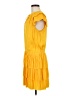 Current Air 100% Polyester Yellow Casual Dress Size M - photo 5