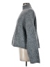 Blu Pepper Solid Gray Turtleneck Sweater Size M - photo 5