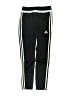 Adidas 100% Polyester Black Track Pants Size 11 - 12 - photo 1