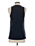 Gap 100% Polyester Black Sleeveless Blouse Size S - photo 2