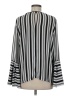 Ann Taylor LOFT 100% Polyester Black Long Sleeve Blouse Size M - photo 2