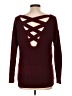Ark & Co. 100% Acrylic Burgundy Pullover Sweater Size L - photo 2