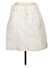 J.Crew Solid White Denim Skirt Size 31 waist - photo 1