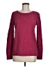 Ann Taylor LOFT Outlet 100% Cotton Stars Burgundy Pullover Sweater Size M - photo 1