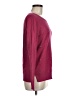 Ann Taylor LOFT Outlet 100% Cotton Stars Burgundy Pullover Sweater Size M - photo 4