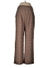 MNG Plaid Brown Dress Pants Size 8 - photo 2