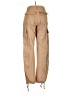 Unbranded 100% Viscose Tan Cargo Pants Size XS - photo 2